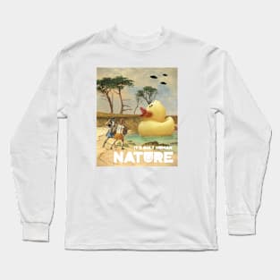 Retro Duck Long Sleeve T-Shirt